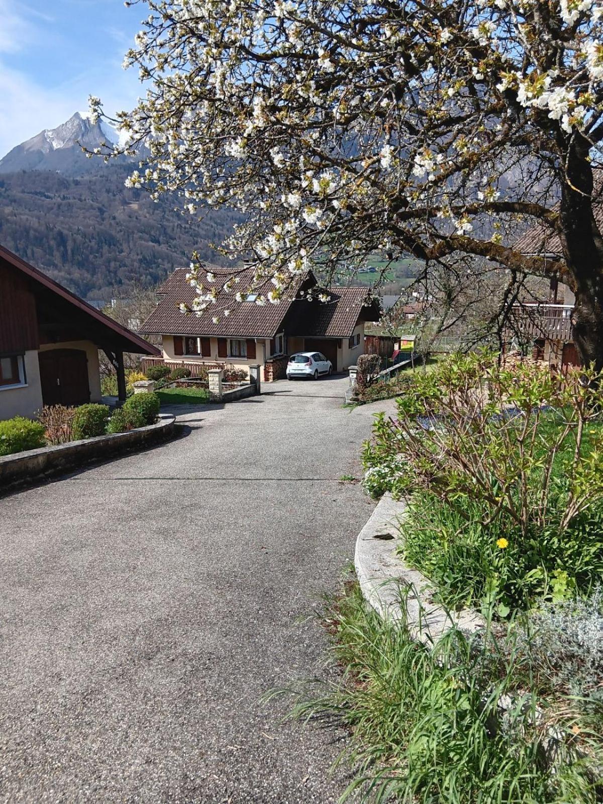 Appartement En Rez-De-Chaussee Avec Vues Sur Les Montagnes Ugine Exterior foto